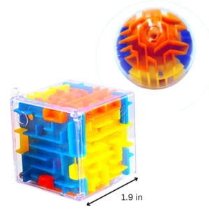 mini 3d maze ball puzzle, brain teaser
