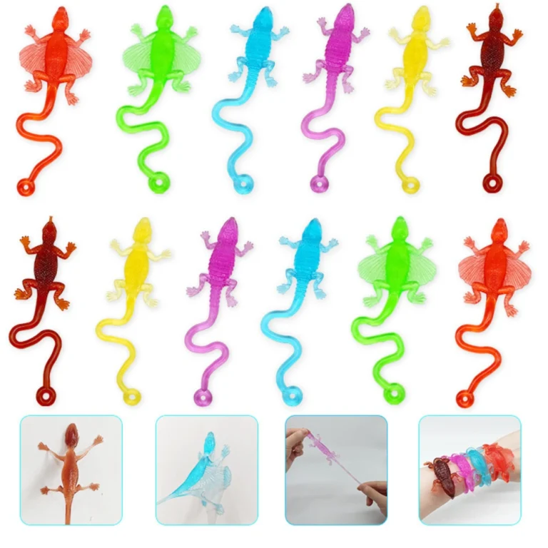 sticky, sling, lizard, fidget, stretchy,